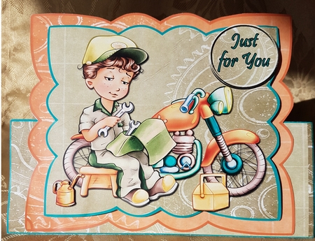 Triangle Base Mini Kit- Little Mechanic #2 by Deloraine Neubauer