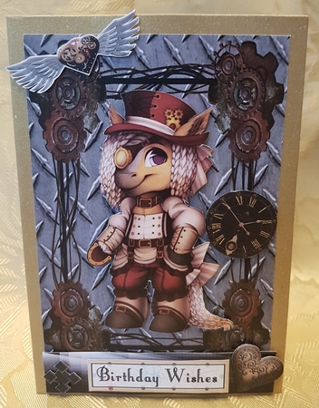 Steampunk pony by Deloraine Neubauer