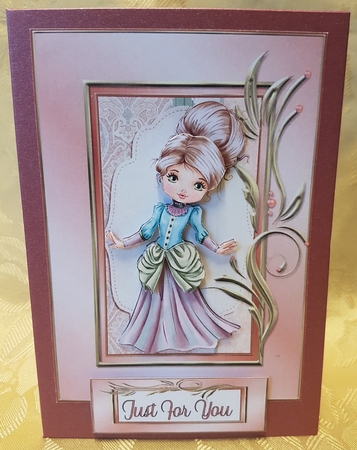 Catharine Decoupage by Deloraine Neubauer