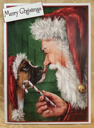 Santas Christmas Friend Pyramid by Deloraine Neubauer