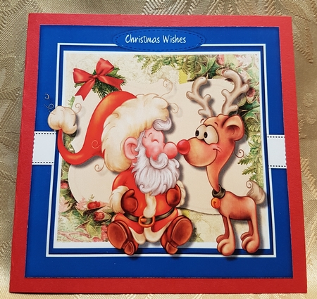 Warming Santas Nose  by Deloraine Neubauer