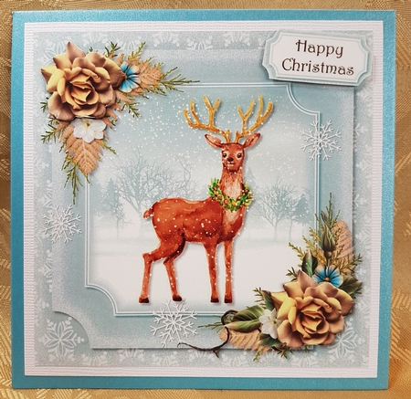 Watercolour Deer  by Deloraine Neubauer