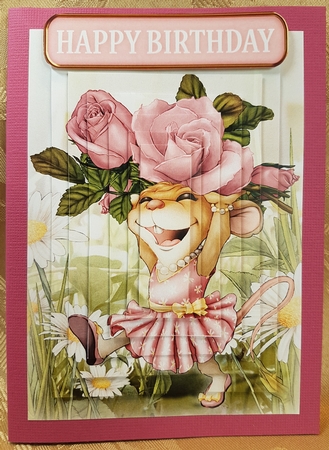 Mrs Mothers Day Mouse Pyramid by Deloraine Neubauer
