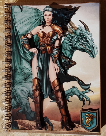 Gina Warrior Princess 4 Sheet Mini Kit (Aqua) by Deloraine Neubauer