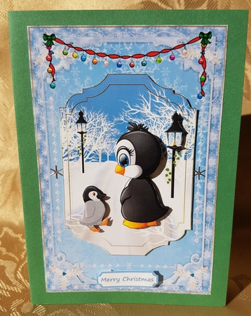 Lets Celebrate Christmas Topper by Deloraine Neubauer