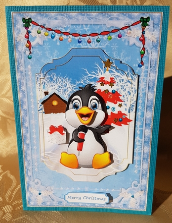 Lets sing some Christmas Carols Topper by Deloraine Neubauer