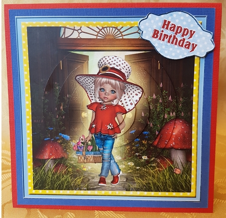 Mini Kit-Little Gardener #4- For birthday or lots of other occasions by Deloraine Neubauer