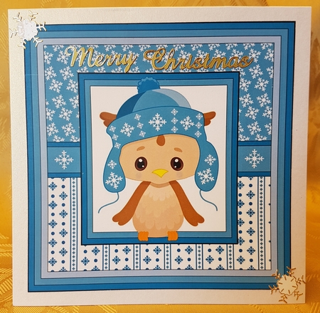 HOPE YOU HAVE A WONDERFUL OWL-IDAY! by Deloraine Neubauer