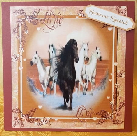  The Galloping Horse , Buff by Deloraine Neubauer