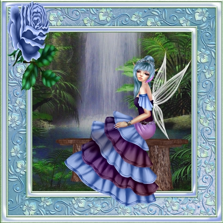 Rose Fairy by Deloraine Neubauer