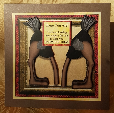 There You Are Male/Female Birthday by Deloraine Neubauer