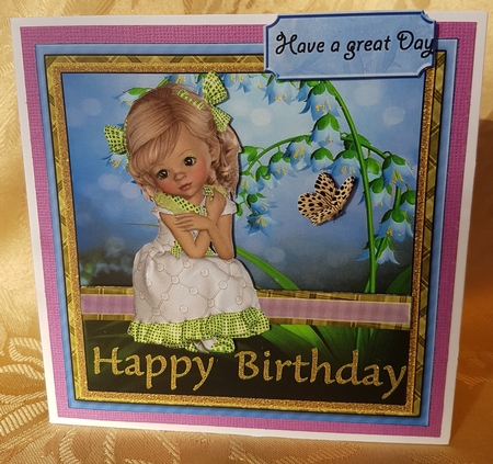 Mini Kit-Little Cutie #5- For Birthday by Deloraine Neubauer