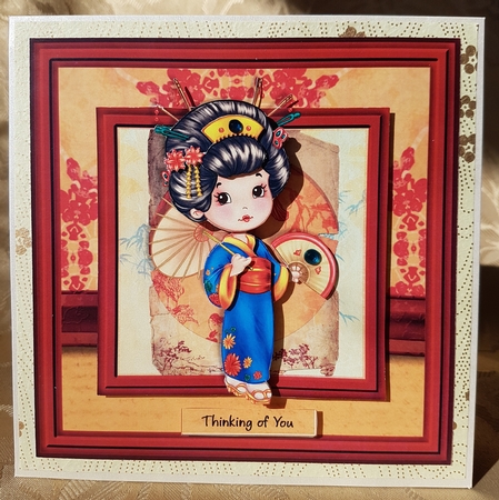 Oriental Doll MIni Kit by Deloraine Neubauer