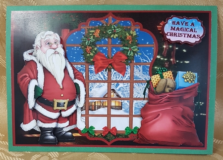 Santa it;s cold outside no pipe by Deloraine Neubauer