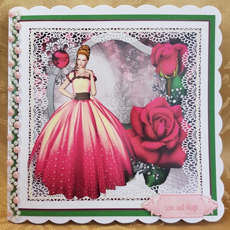 rose lady  by Deloraine Neubauer