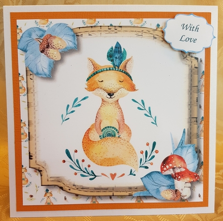 Sheet music Woodland - The Fox 8x8 by Deloraine Neubauer