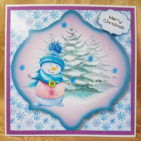 Let It Snow 8x8 by Deloraine Neubauer