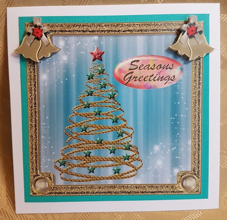 Elegant Christmas Tree by Deloraine Neubauer
