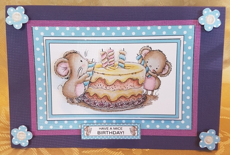Cheeky Mice 2 - Have A Mice Birthday by Deloraine Neubauer