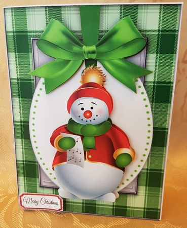 Gorgeous Snowman by Deloraine Neubauer