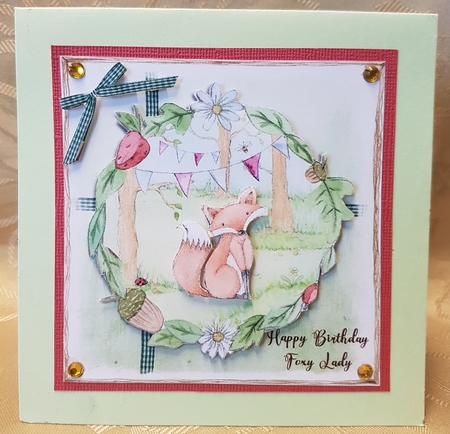 happy birthday foxy lady by Deloraine Neubauer