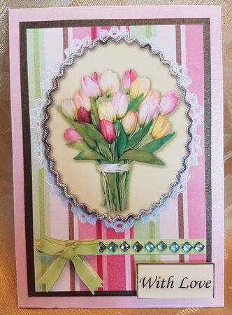 Birthday Floral Quick card by Deloraine Neubauer