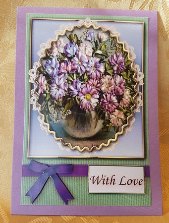 Birthday Floral Quick card by Deloraine Neubauer