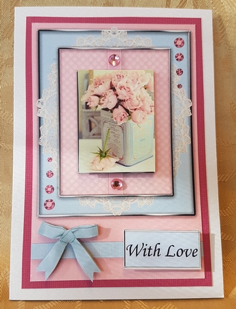 Shabby Chic Quick Card by Deloraine Neubauer