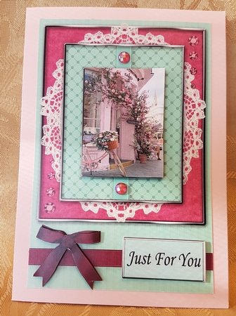Shabby Chic Quick Card by Deloraine Neubauer
