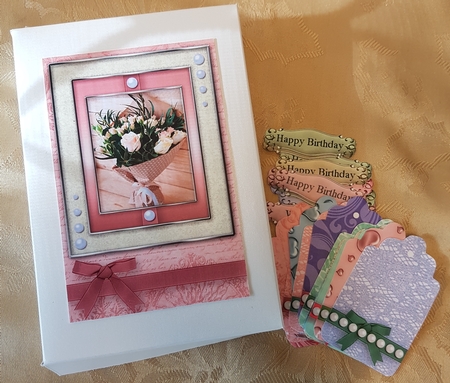 Birthday with love Quick Card by Deloraine Neubauer