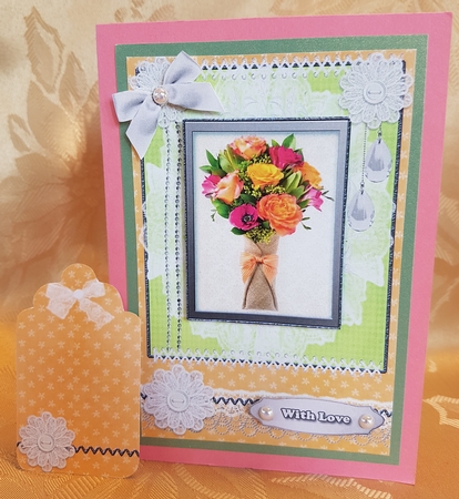 Cute Birthday flowers by Deloraine Neubauer