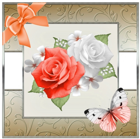 Rose Vignette 12 by Deloraine Neubauer