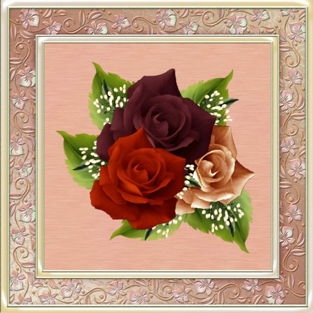 CU Mixed Roses by Deloraine Neubauer
