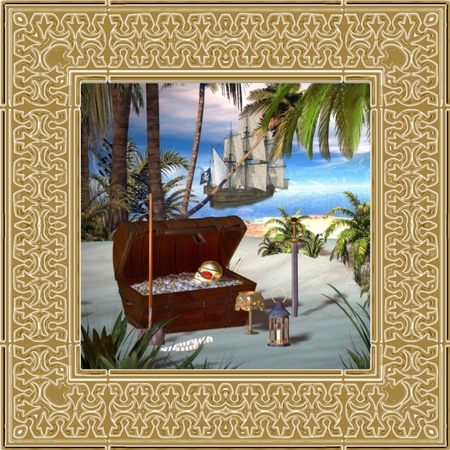Metal Frames 24 by Deloraine Neubauer