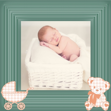 Soft Spring Chunky Frame by Deloraine Neubauer