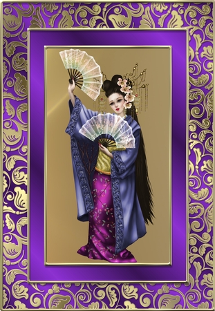 Geisha by Deloraine Neubauer