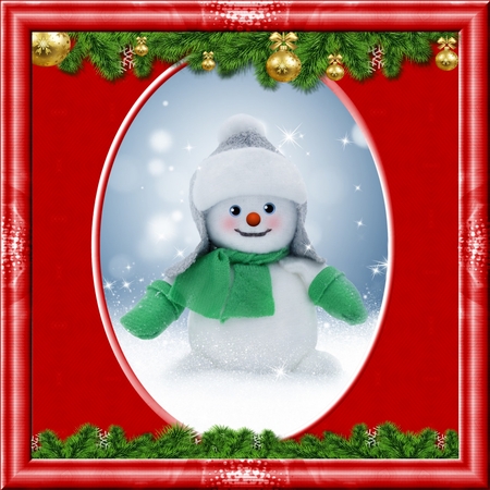 Christmas Time  Frames 2 by Deloraine Neubauer