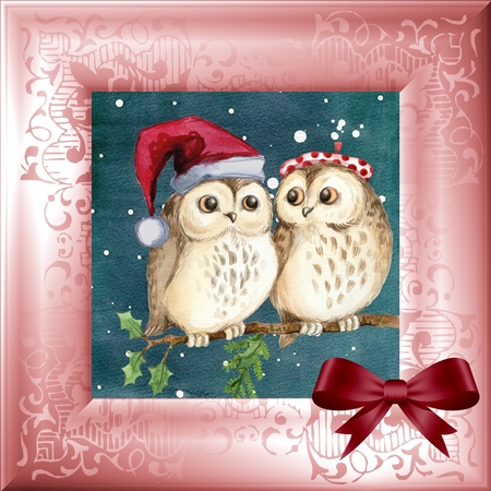 Christmas Time Bows 4 by Deloraine Neubauer