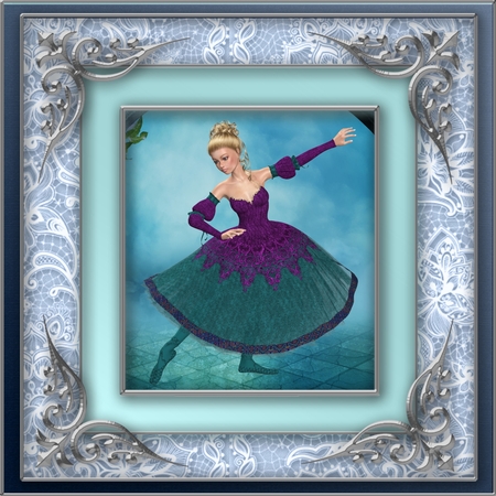 Blank Card Frames by Deloraine Neubauer