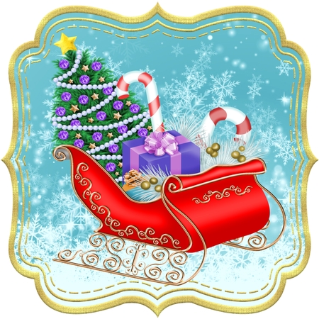 Jolly Christmas Mats 3 by Deloraine Neubauer
