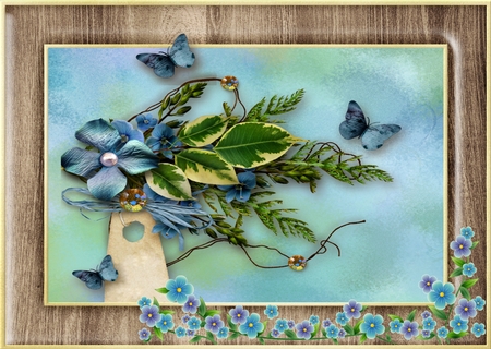 Rustic 5x7 inch Frame by Deloraine Neubauer