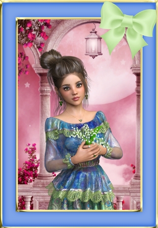 Candy Floss b Bows 13 by Deloraine Neubauer