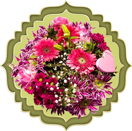 Shabby Colour Match Fancy Frame PNG by Deloraine Neubauer