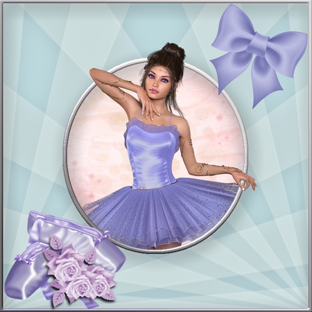 Ballet Shoes & Roses by Deloraine Neubauer