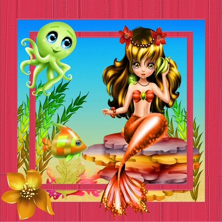 Sea World 4 by Deloraine Neubauer