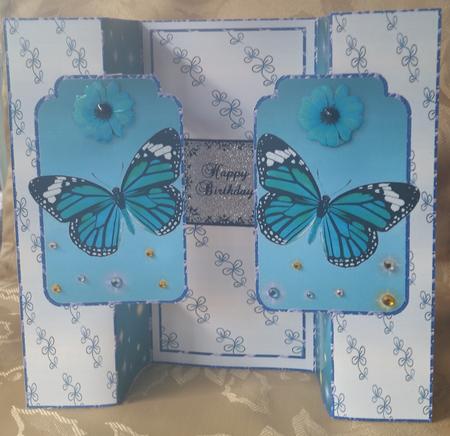 Butterfly Fold Back by Deloraine Neubauer