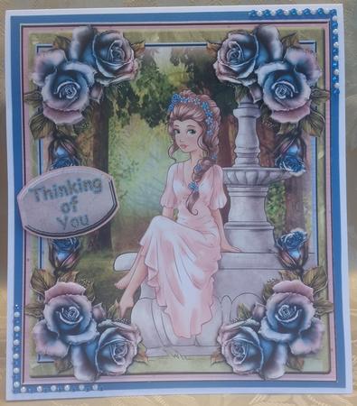 Mini Kit -sweet Lady for Birthday or Other#1 by Deloraine Neubauer