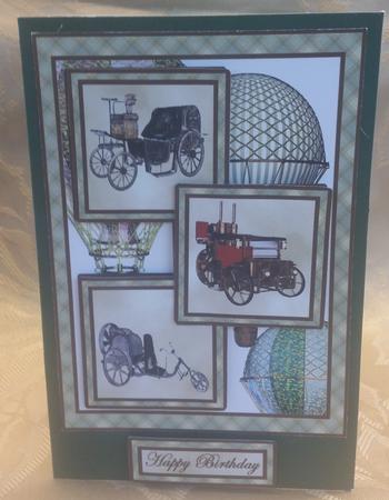Three Squares - Steam Punk1 by Deloraine Neubauer