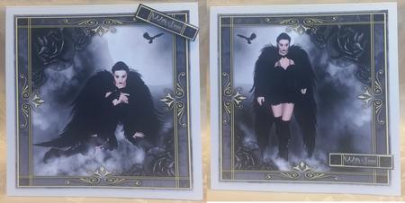 2 Gothic Fallen Angels by Deloraine Neubauer