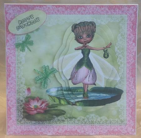 Water Lilly Fairy by Deloraine Neubauer